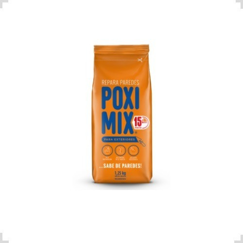 Mezcla Adeshiva A Base De Cemento 1,25kg Exterior Poximix 0