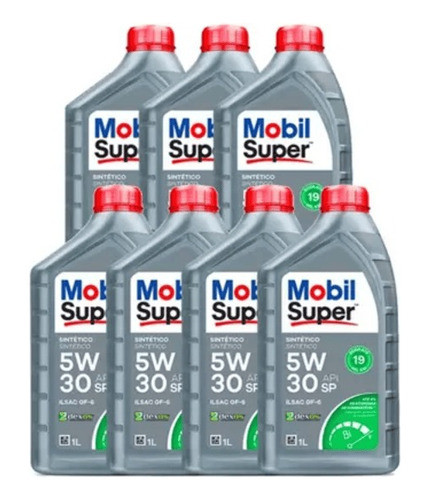 Kit 7l Óleos Mobil 5w30 Sintético + Filtro De Óleo 0