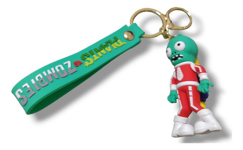 Zombie Astronauta Silicona Llavero Pasapresilla/aro/gancho 0