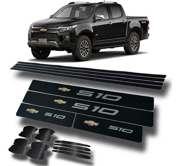 Cubre Zocalos Protector Puertas Uñeros Chevrolet S10 0