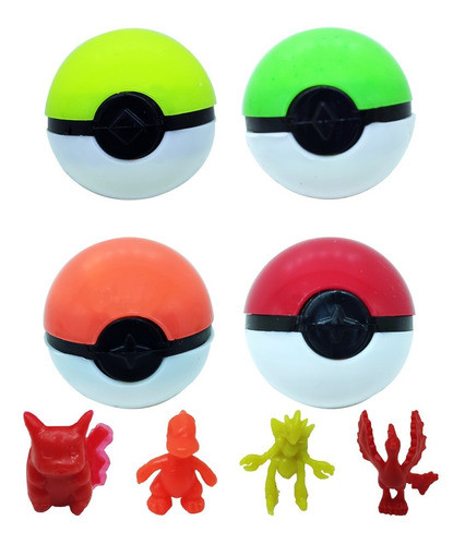20 Pokebolas + Sorpresa Juguete Souvenir Juguete Niño 0