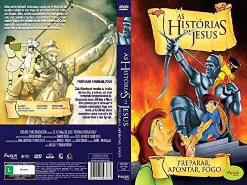 Dvd As Histórias De Jesus - Preparar Apontar Fogo 1