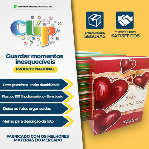 Album Luxo Memo Ferrag 10x15/200 Até 300 F Ou 15x21/100 Fot 1