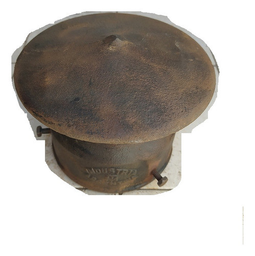 Antiguo Sombrero De Fundición De Hierro 0
