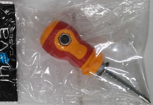 Destornillador Reversible Regulable 2 Puntas Crvanadio 12cm$ 0