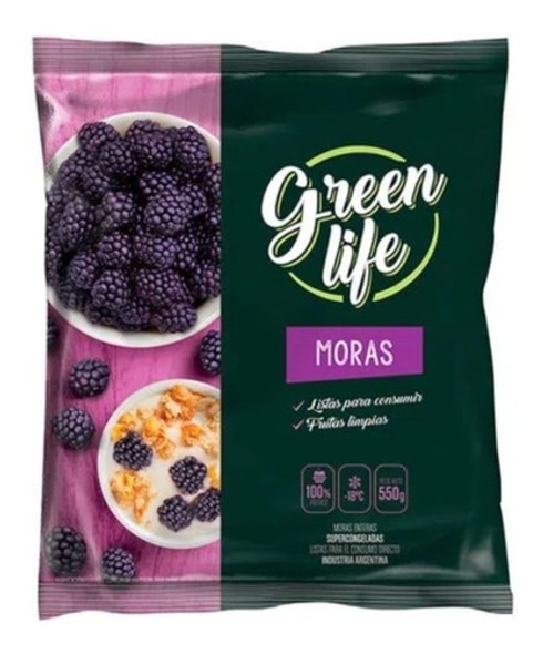 Moras  Congeladas  (x 550g) 0