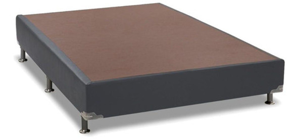 Cama Box Base Casal Courino Cinza (138x20)ortobom 0