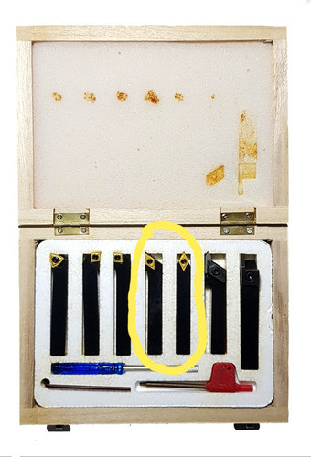 Inserto Dcmt070204 Para Portas Sdncn1010e07 / Sdjcr1010e07 1