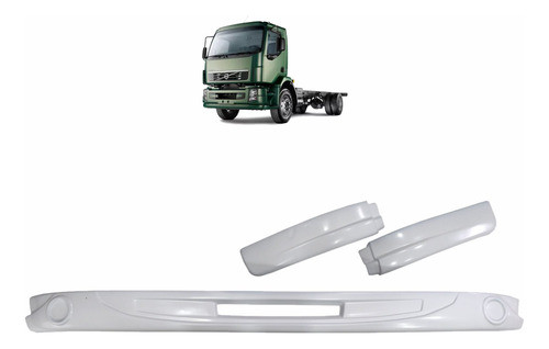Kit Spoiler Do Parachoque - Volvo Vm 210 / 220 - 2004 A 2018 1