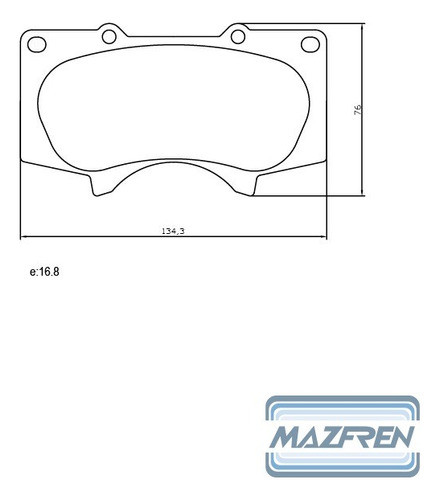 Pastillas De Freno  Delanteras Toyota Hilux Y Sw4 1