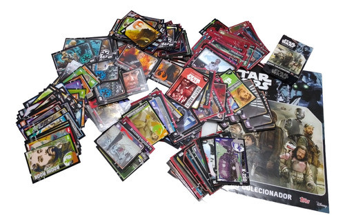 Lote 200 Cards Star Wars Rogue One Topps Com Repetições 0