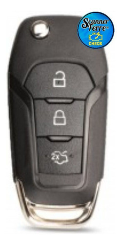 Copia Llave Codificada Telemando Ford Ecosport Línea Nueva 1