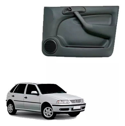 Forro Porta Cinza Dianteiro Direito Gol Parati Saveiro Bola 0