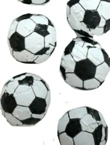 10 Pelotas De Futbol De Chocolate Snack Mundial Qatar 2022 0