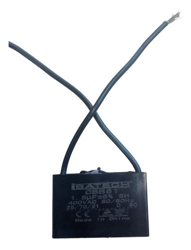 Capacitor 1.5uf 440  con Cable Ghg 0