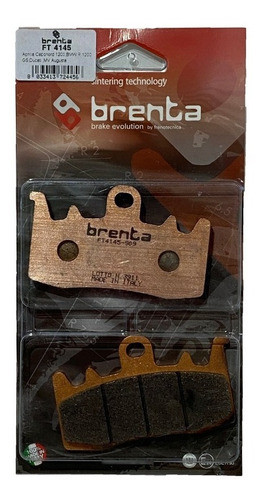 Pastilla Freno Brenta Ft4145 Fa630 Bmw Xr Rr 1000 Delantera 0
