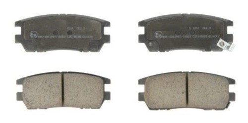6c Pastilla De Freno Corven  Mitsubishi Montero 2500td / 28 0