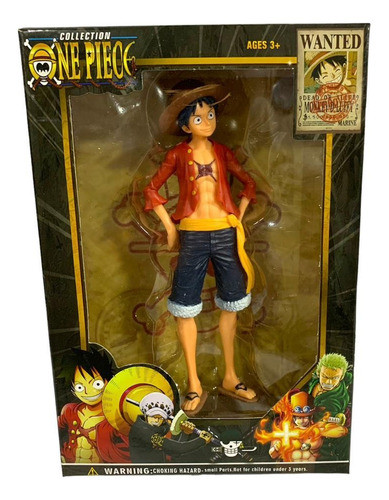 Figura Coleccionable Monkey D. Luffy One Piece Muñeco Anime! 0