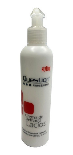 Crema Para Peinado Lacios Question 200cc Cabello Pelo 0