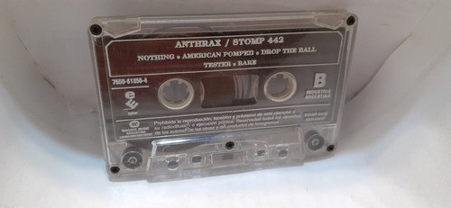 Ánthrax Stop 442 Cassette Sin Tapa 3bcds 1