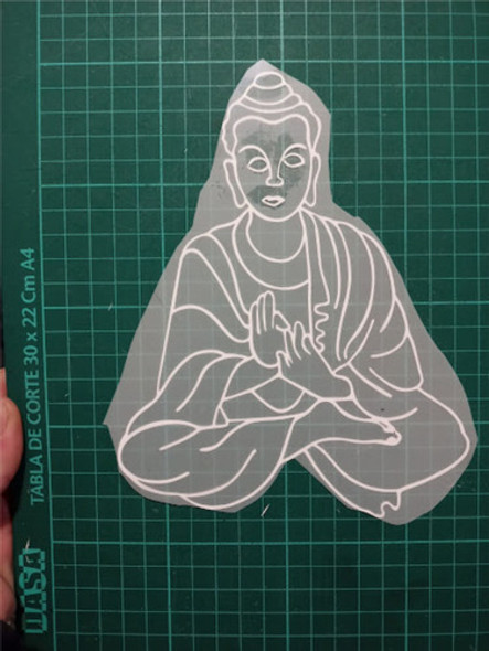 Buda Corte De Vinilo Textil Termotransferible Para Tela Yo 0