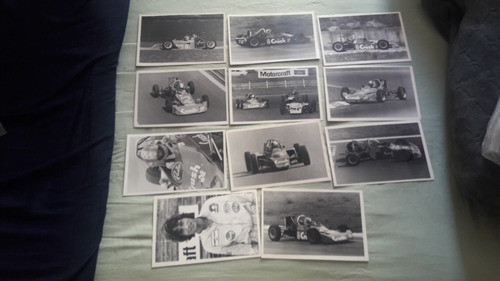 Automobilismo Lote De 11 Fotos Equipe Crush - 1977 0