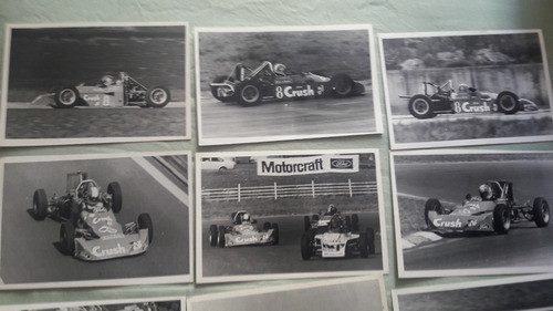 Automobilismo Lote De 11 Fotos Equipe Crush - 1977 1