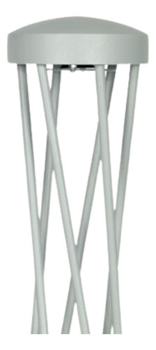 Farola De Piso Exterior Jardin Gu10 Fw 1300 Aluminio 65cms 1