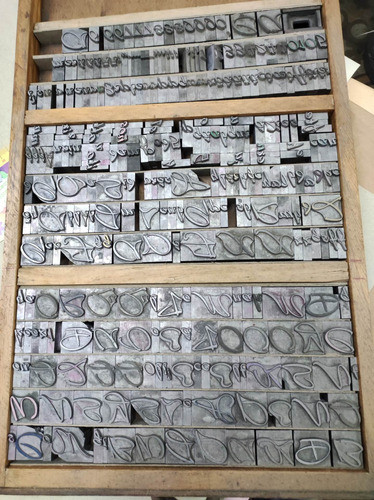 Tipografía Cursiva Cuerpo 72 1