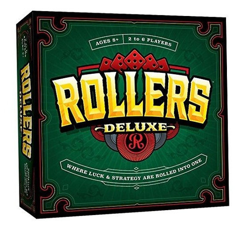 Juego De Mesa Usaopoly Rollers Deluxe 6 Player Edition 0