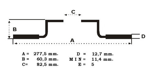 Kit X2 Discos De Freno Fremax Ford Falcon 1