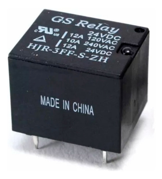Relé Relay Simple Inversor Bobina 24v 10a 5 Pines 1
