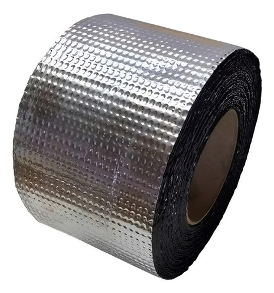 Rollo Membrana Con Aluminio Autoadhesiva - 10cm X 25mts 1