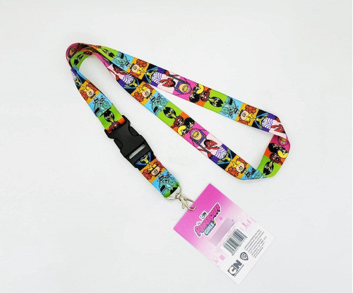 Lanyard Llavero Cinta Chicas Super Poderosas Villanos 1