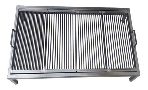 Parrilla Paneles Desmontables Hierro Redondo 10mm 80 X 60 0