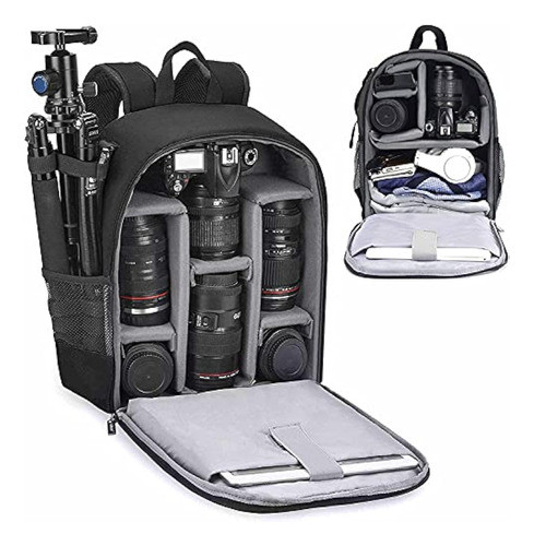 Cwatcun Mochila Profesional Para Cámara Slr Dslr 0