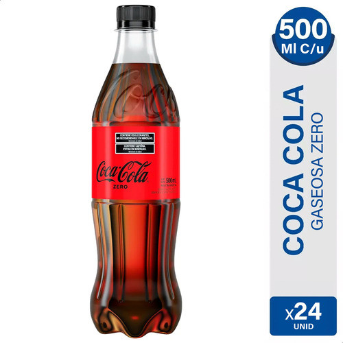 Gaseosa Coca Cola Sin Azucares Sin Calorias X24 - 01mercado 0
