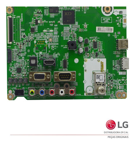 Placa Principal LG 32lt330hbsb Ebu66045601 Eax68805203 1