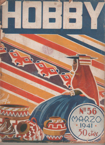 Antigua Revista *** Hobby *** N  56 - Marzo Del Año 1941 0