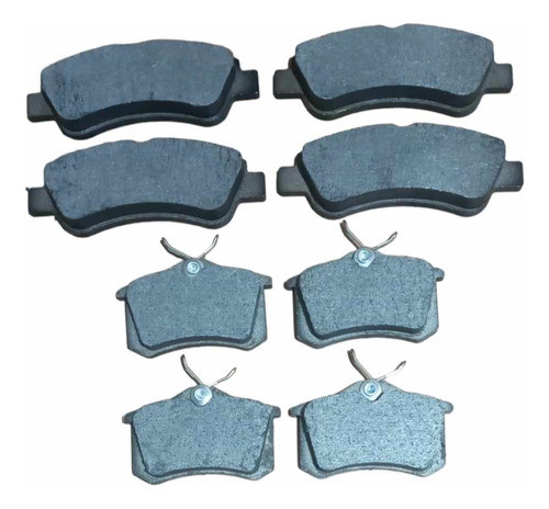 Kit 8 Pastillas Freno Peugeot 307 1.6 Citroen C4 1.6 Mazfren 0