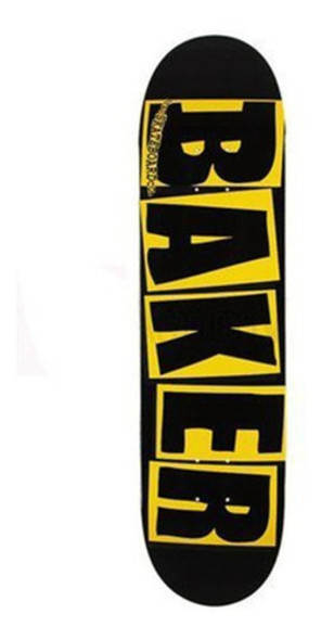 Shape Baker 8.5 Reset Black Yellow - Skate Maple 1 Shape Baker 8.5 Reset Black Yellow - Skate Maple 1