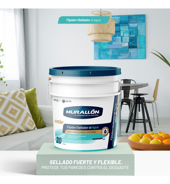 Fijador Sellador Murallón De 10 Litros 1