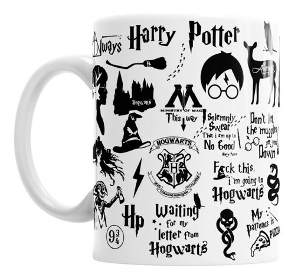 Taza Cerámica Harry Potter Regalo Con Caja 0
