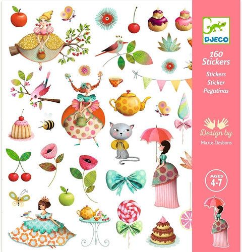 Stickers O Pegatinas Para Niños Y Niñas  - Djeco - Adeleste 0