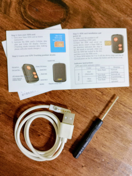 Botón Sos Con Gps, Teléfono, 4g Colgante Portatil 1