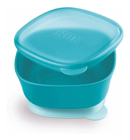 Prato Refeição Infantil Com Ventosa E Tampa Kit 2 Peças  Nuk 1 Prato Refeição Infantil Com Ventosa E Tampa Kit 2 Peças  Nuk 1