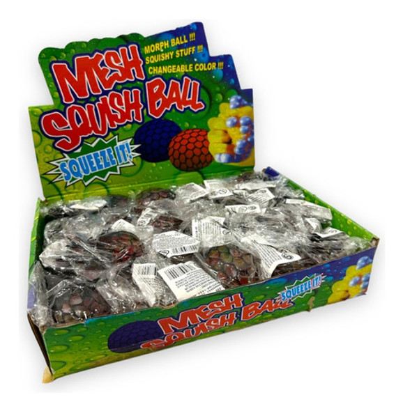 Squeezee Multicolor Pelota Con Red 1