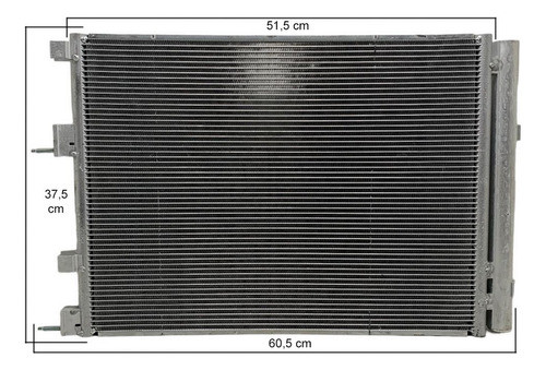 Condensador Ar Cond Hb20 2015 2016 2017 2018 2019 676061s400 1