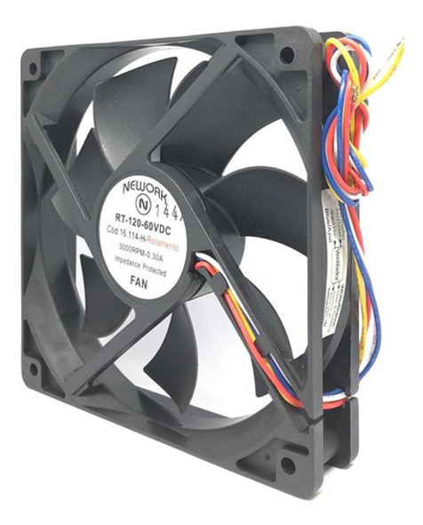 Ventilador 120x120x25mm Rt-120 60vdc 16.114h Nework 1