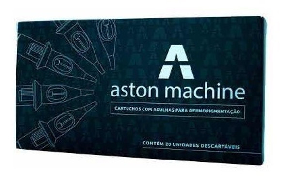 20 Agulhas Aston Encaixe Fácil 1rl Ponta 0.30mm - Anvisa 1